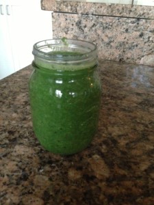 My morning Green Smoothie