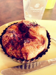 Bacon and Spinach Souffle from Panera.