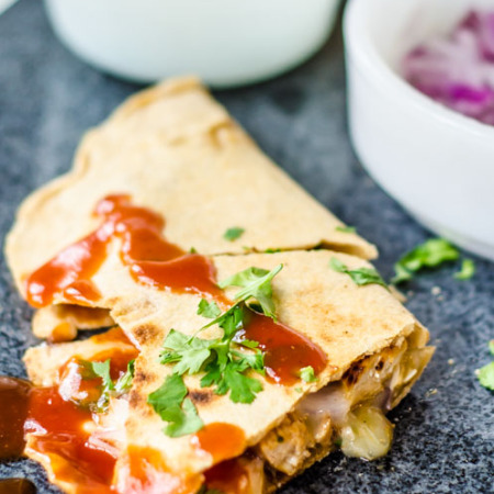 bbq chicken quesadilla