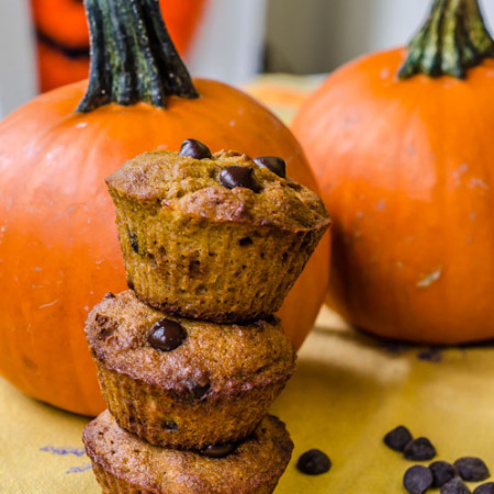 coconut flour pumpkin muffins