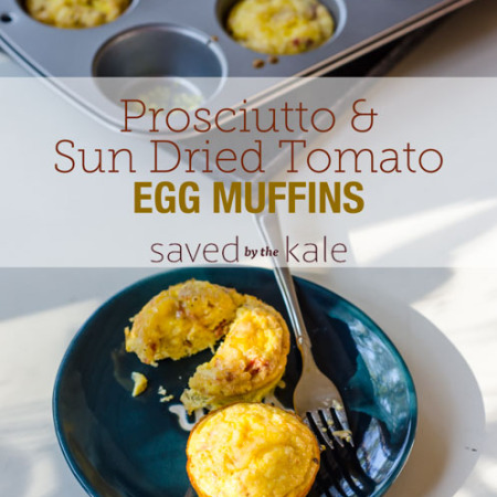 proscuitto and sun-dried tomato egg muffins