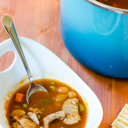 Thanksgiving Leftovers Vegetable Soup