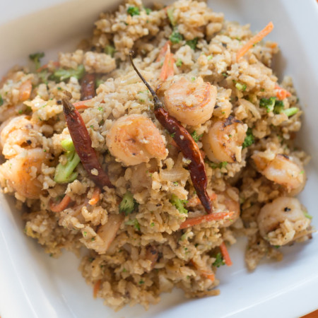 Shrimp Fried Brown Rice