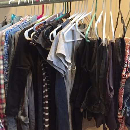 minimalist closet