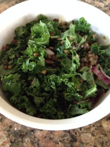 Kale and Lentil Salad