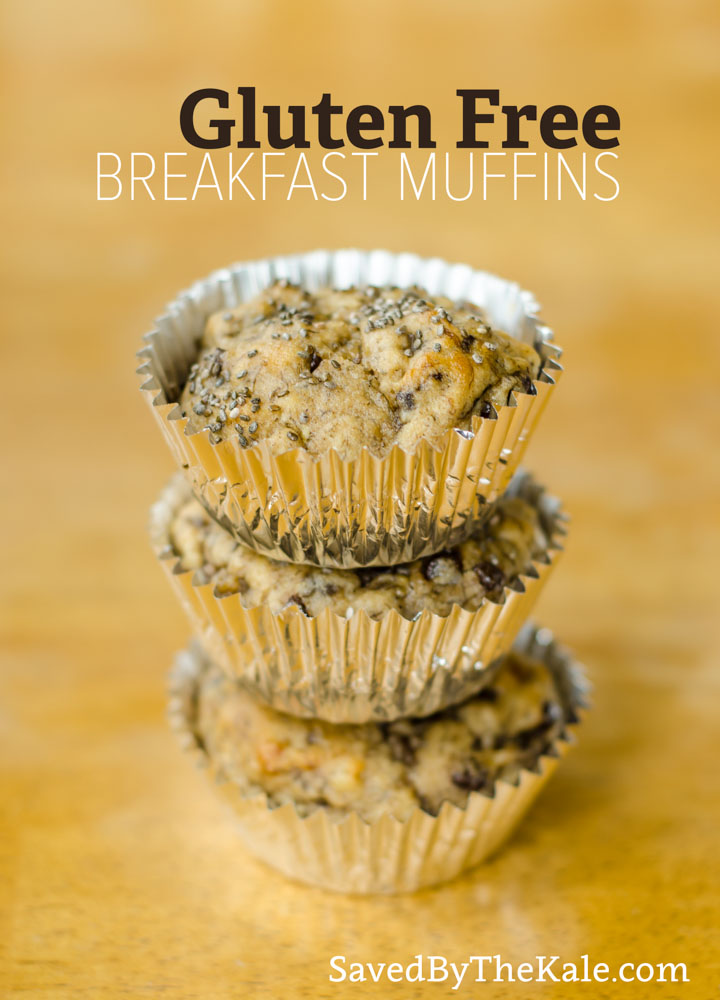 Gluten Free Breakfast Muffins - Title