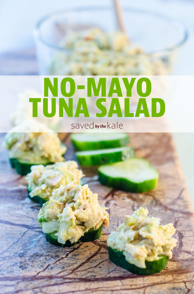 No Mayo Tuna Salad
