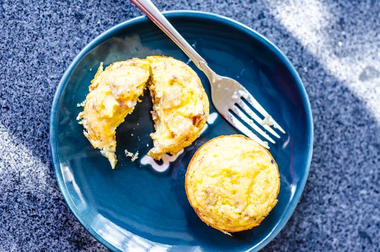 proscuitto and sundried tomato egg muffins