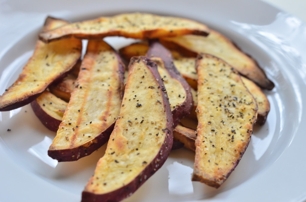 Roasted Japanese Sweet Potato Fries Recipe