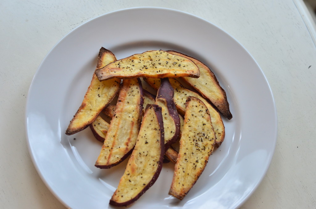 Roasted Japanese Sweet Potato Fries Recipe
